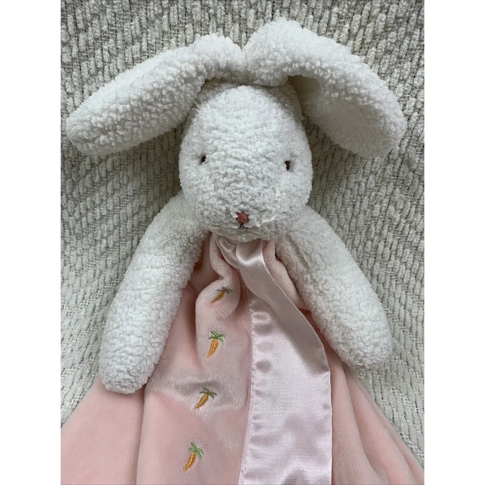 Bunnies By The Bay‎ Pink Best Friends Indeed Blossom Lovey Baby Security Blanket